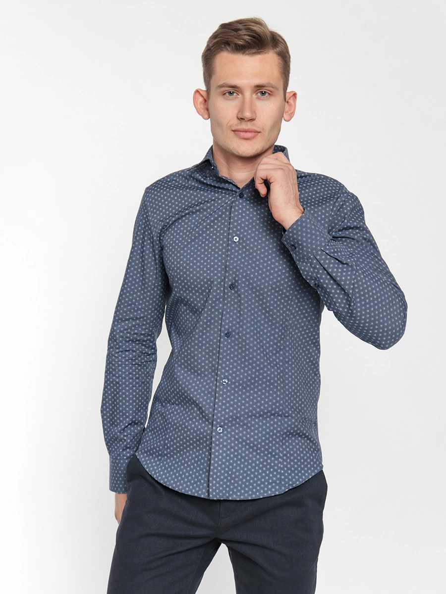 Полуприлегающая рубашка Slim fit Полуприлегающая рубашка Slim fit